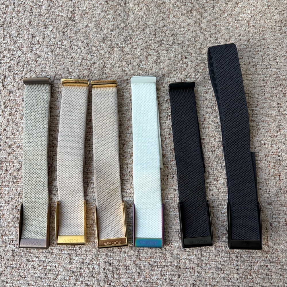 Whoop 4.0 Wrist Bands + Bicep Band